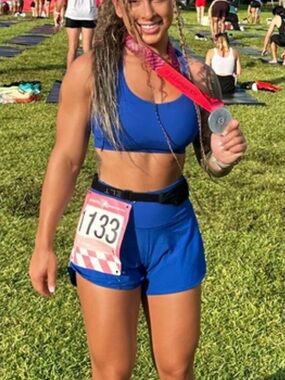 Lululemon size 6 Women’s Athletic Running Shorts - Blue